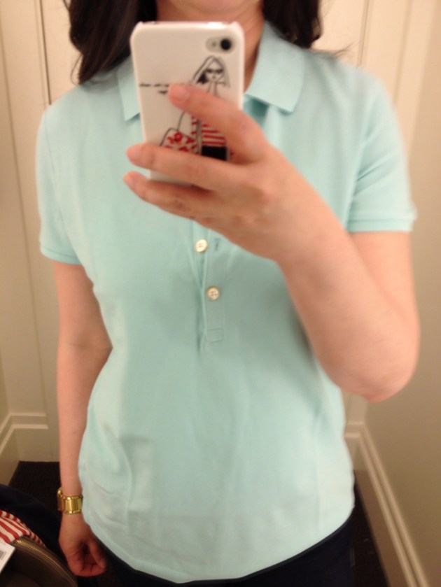 Banana Republic Mint Polo Shirt