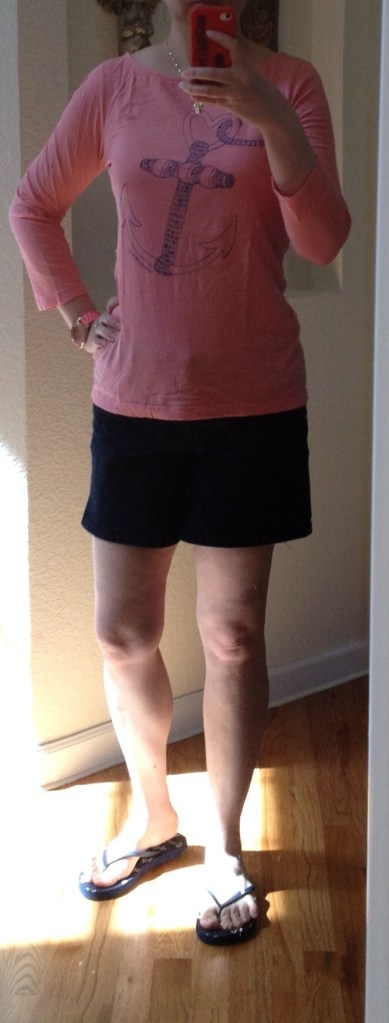 Yikes...you gotta wear shades looking at these legs