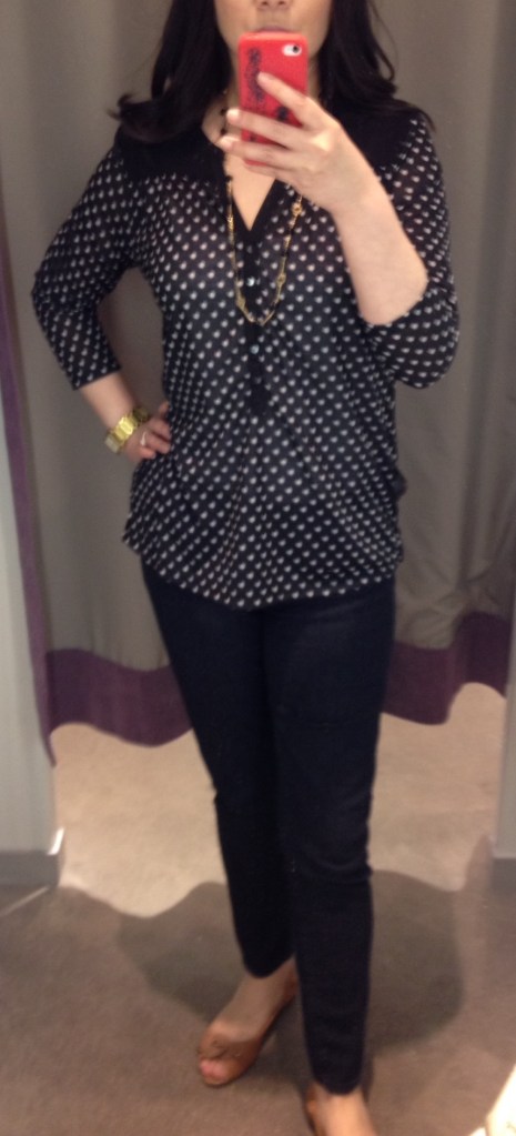 H&M Polka Dot Henley