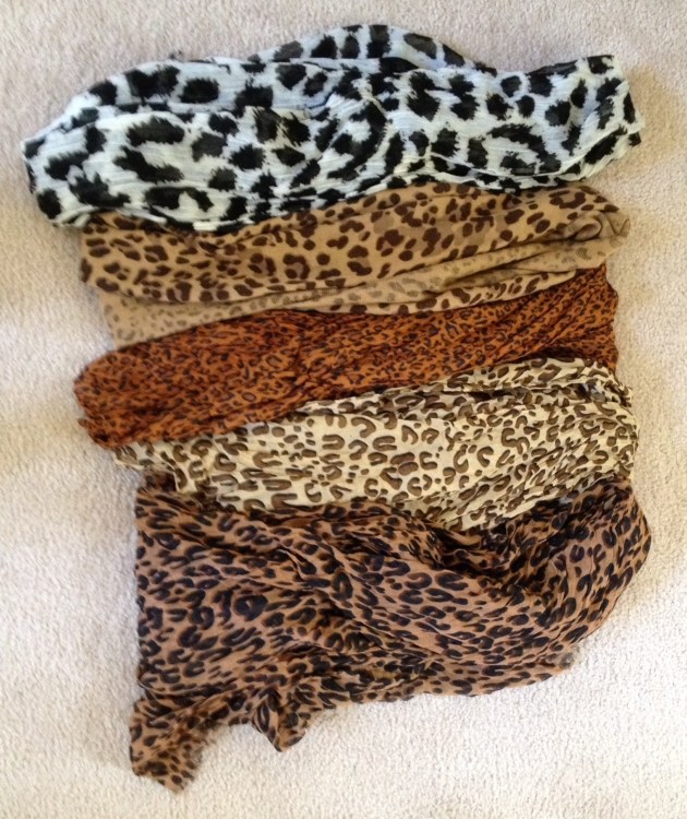 (top to botom) The Banana Republic scarf that started it all; J.Crew Factory wool; the last 3 are all eBay purchases