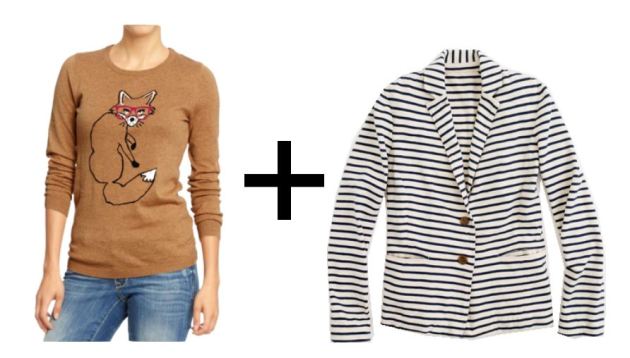 ONFoxSweaterandBlazer